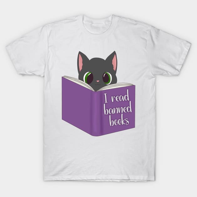 I read banned books T-Shirt by Becky-Marie